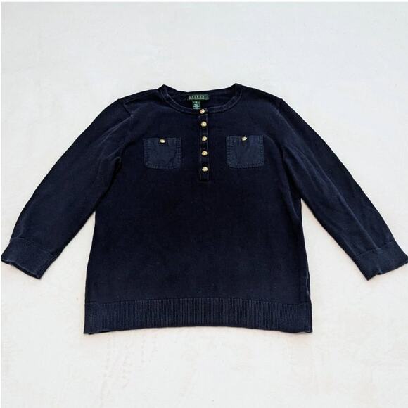 Lauren Ralph Lauren Sweaters - Navy Lauren Ralph Lauren Women's Sweater Size M